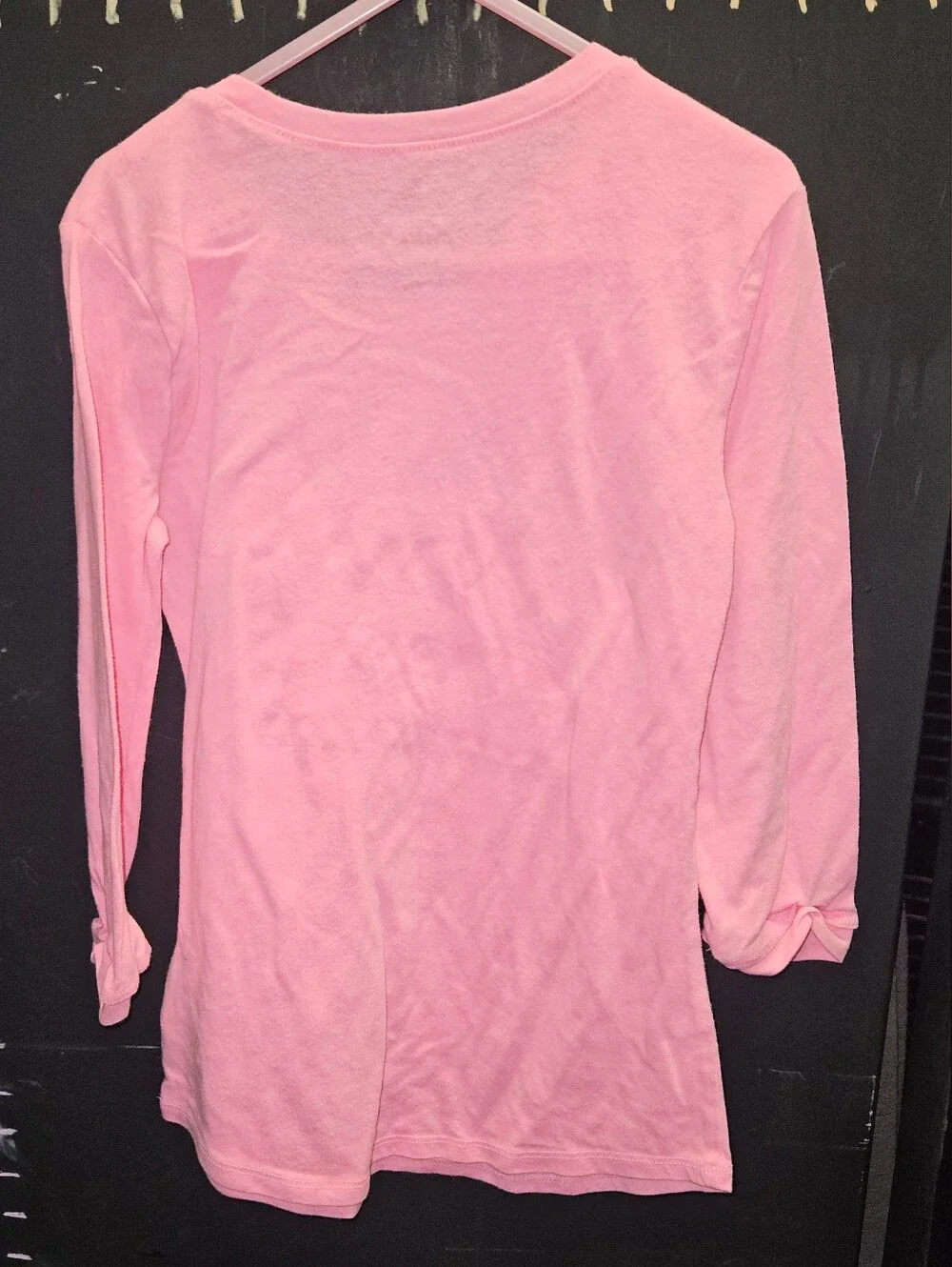 Girls Justice Pink Sequin Cake Long-Sleeve Top - Treat People Sweet Size 6/7